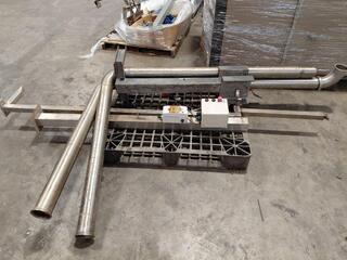 Stainless Steel Tubing and Frame Assembly with Control Box