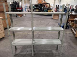 Dexion Branded Steel Workshop Shelving Unit