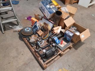 Pallet of Assorted Industrial Supplies