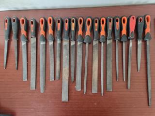 Large Assortment of Bahco Ergo Files