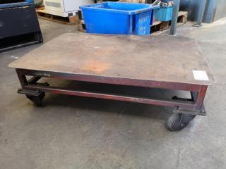 Low Heavy Duty Workshop Platform Trolley