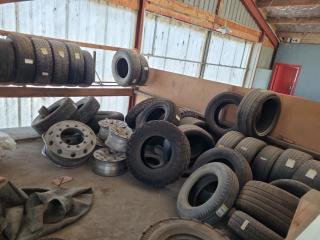 Assorted Used Car, Truck, Commercial Tyres & Wheels