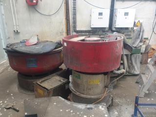 BV Vibratory Finishing Machine and Dryer Set