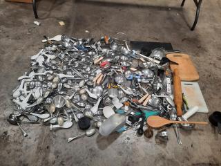 Large Assortment of Utensils and Cutlery