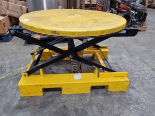 Self Leveling Rotating Pallet Loading Table