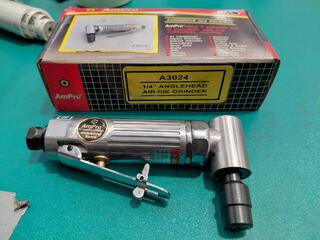 AmPro A3024 1/4" Anglehead Air Die Grinder