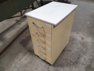 Mobile 6 Drawer Cabinet 