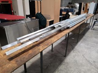 Assorted Lengths of Aluminium Material