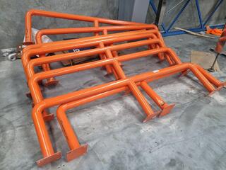 9x Pallet Racking End Bollards