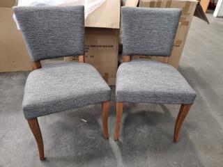 2x Villa Dining  / Desk / Cafe Chairs, New