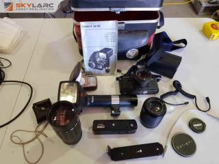 Minolta X-700 SLR Camera and Accessories