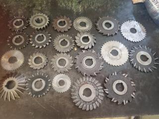 Large Lot of Milling Machine Blades 