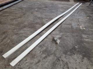 2x Wall Floor Edging Trim Lengths