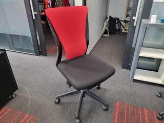 Stylish Red/Black Office Desk Chair