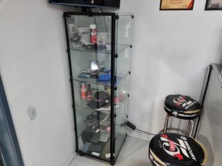 Retail Enclosed Glass Display Case