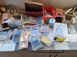 Assorted Bulk Screws, Nails  & More