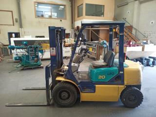 Komatsu FD20T-12 2 Tonne Diesil Forklift