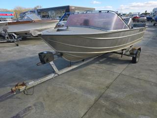 Ramco Aluminum Boat with 40hp Evinrude Outboard