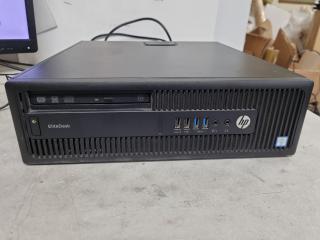 HP EliteDesk 800 G2 SFF Computer w/ Intel Core i5 & Windows 10 Pro