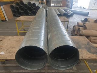 2 x Lengths 350mm Spiral Tube