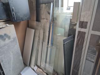 Assorted Glass and Mirror Panels