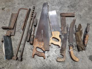 Assorted Vintage Hand Tools