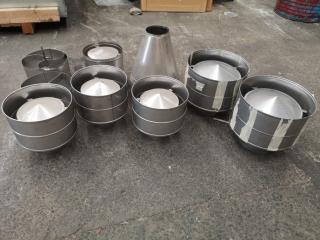 Assorted Chimney Flue Tops & Other Components