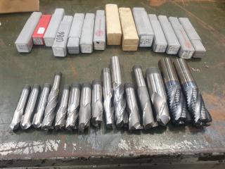 15 x Assorted Milling Machine Cutters