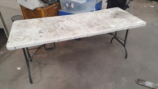 Folding Trestle Table