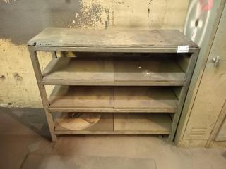 Steel Framed Shelf Unit