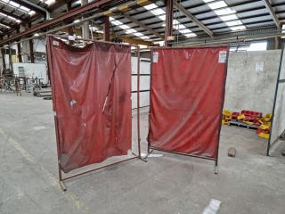 2x Welding Screens