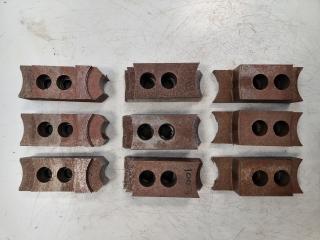 3 Sets of CNC Chuck Jaws