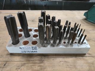 Large Lot of Whitworth Taps