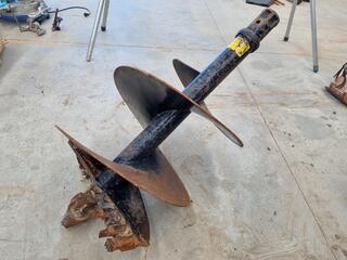 Earth Auger Attachment, 550mm Diameter 