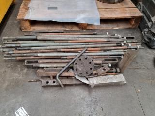 Large Assortment of Scrap Steel