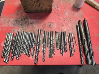 Large Lot of Drill Bits 