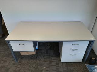 Office Desk with Drawer and Mobile Unit