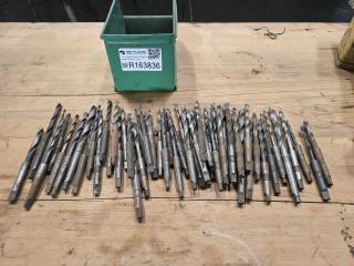 Large Lot of Morse Taper Drill Bits 