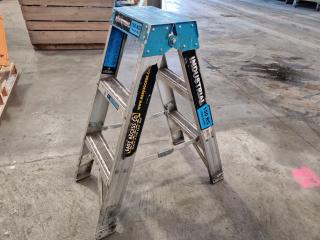 0.9m Double Sided Aluminium Step Ladder