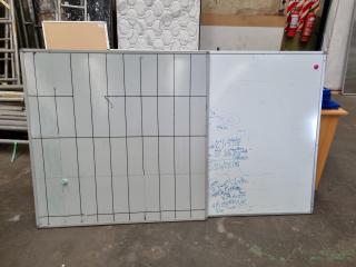 2x Whiteboards