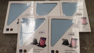 5 Wiwu Waltz Rotative iPad Cases - Blue