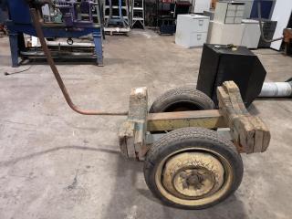 Heavy Duty 2-Wheel Barrel Trolley