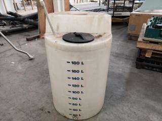 Large Plastic Tank, 200L Capacity