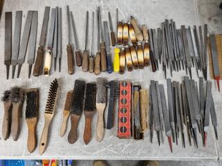 Vintage Steel Hand Files & Brushes