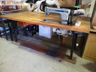 Singer 491 Commercial Sewing Machine Station Table