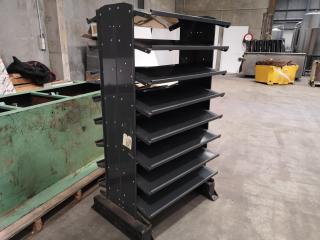 Medium Duty Double Sided Steel Shelving Unit