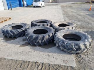 5 x Tractor Tyres