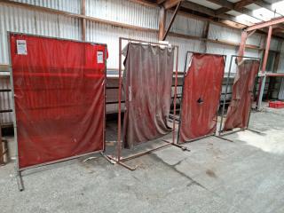 4x Welding Screens