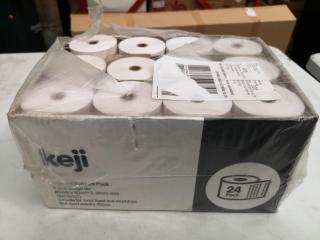 24x Thermal Receipt Printer Paper Rolls