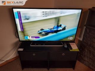 Veon 42" LED TV and Cabinet